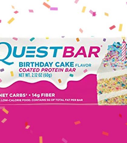 Скоро появится Quest Bar со вкусом торта