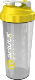 Шейкер Spider Bottle Maxi (Прозрачно-желтый, 800 мл)