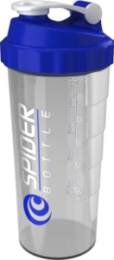 Шейкер Spider Bottle Maxi (Прозрачно-синий, 800 мл)