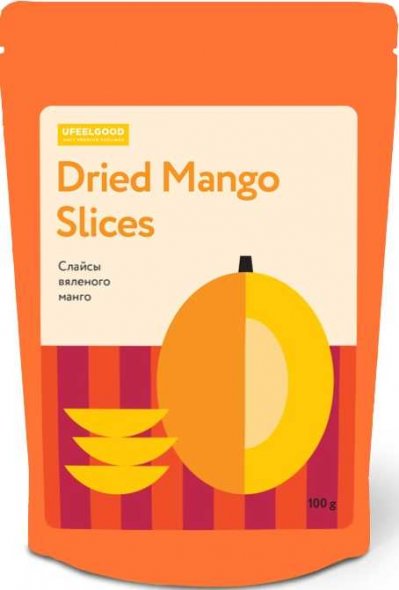 Dried Mango Slices (100 гр)