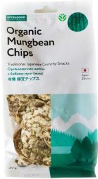 Organic mungbean chips (45 гр)