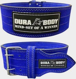 Hardcore Blue Powerlifting Belt Dura Body (Синий)