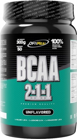 BCAA 2:1:1 Unflavoured (300 гр)