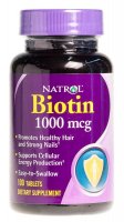 Biotin 1000mcg (100 таб)