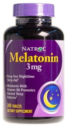 Melatonin 3 mg (240 таб)