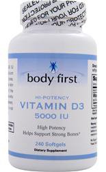 Vitamin D3 5000IU (240 гел капс)